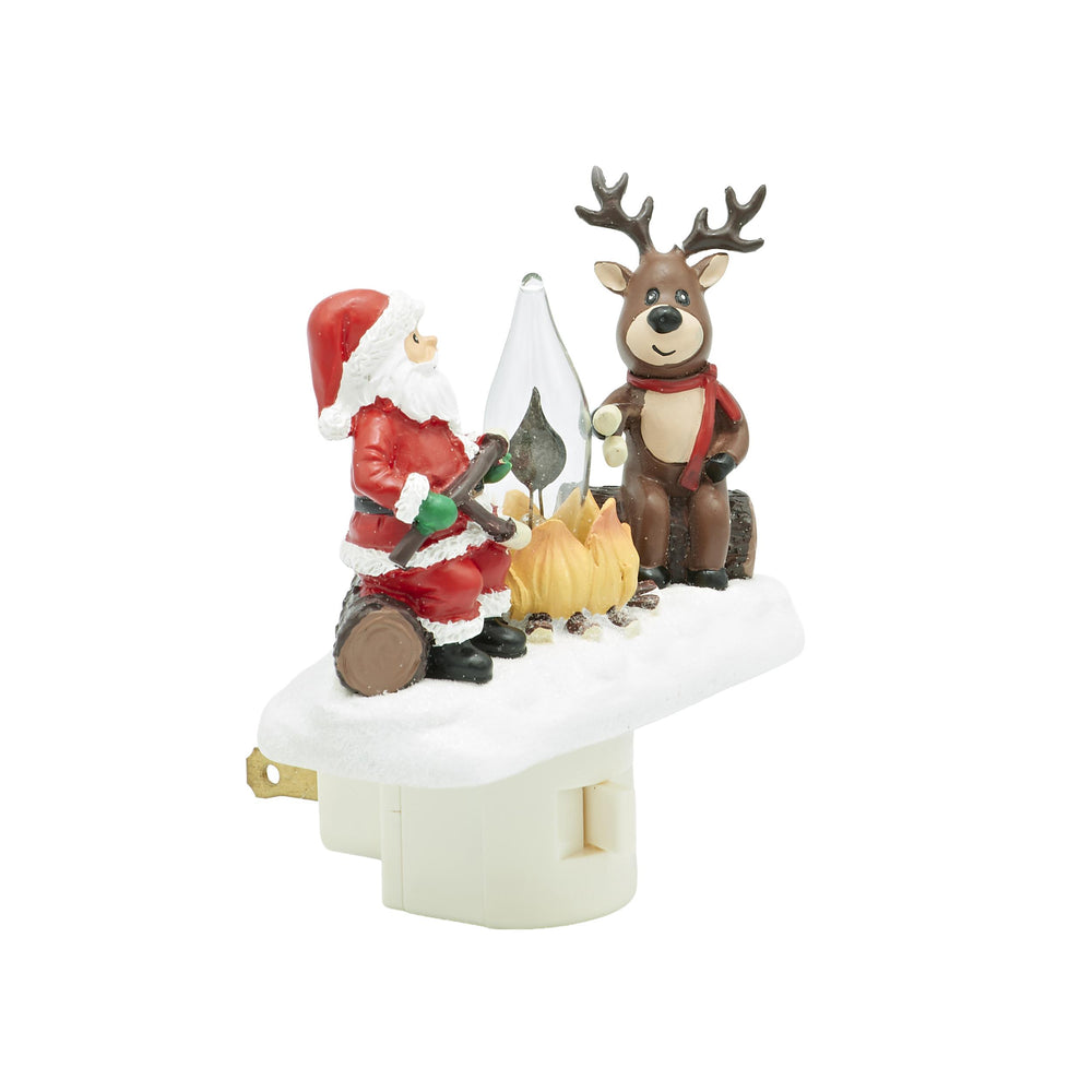 Night Light - Santa and Reindeer