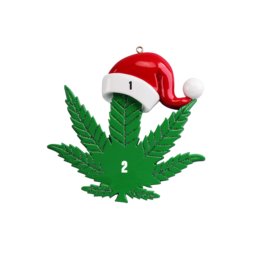 Christmas Weed with Santa Hat (7415434936494)