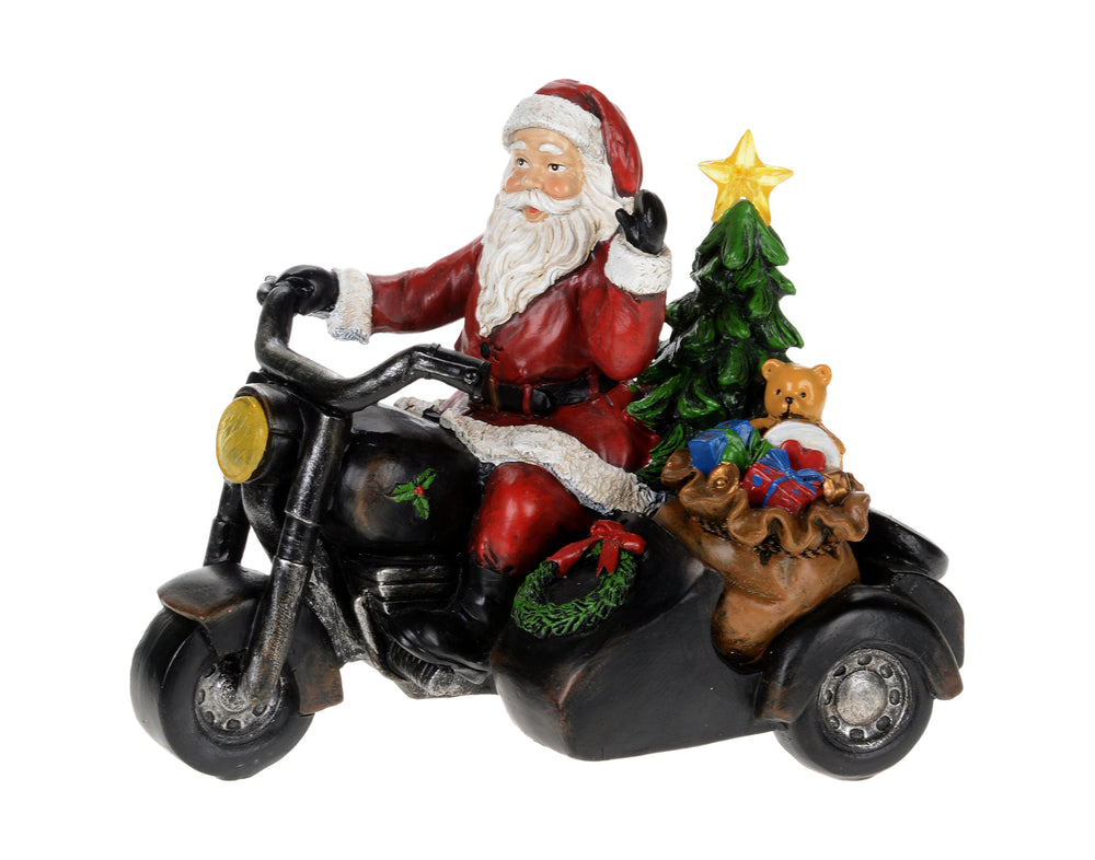 Santa on Harley LED