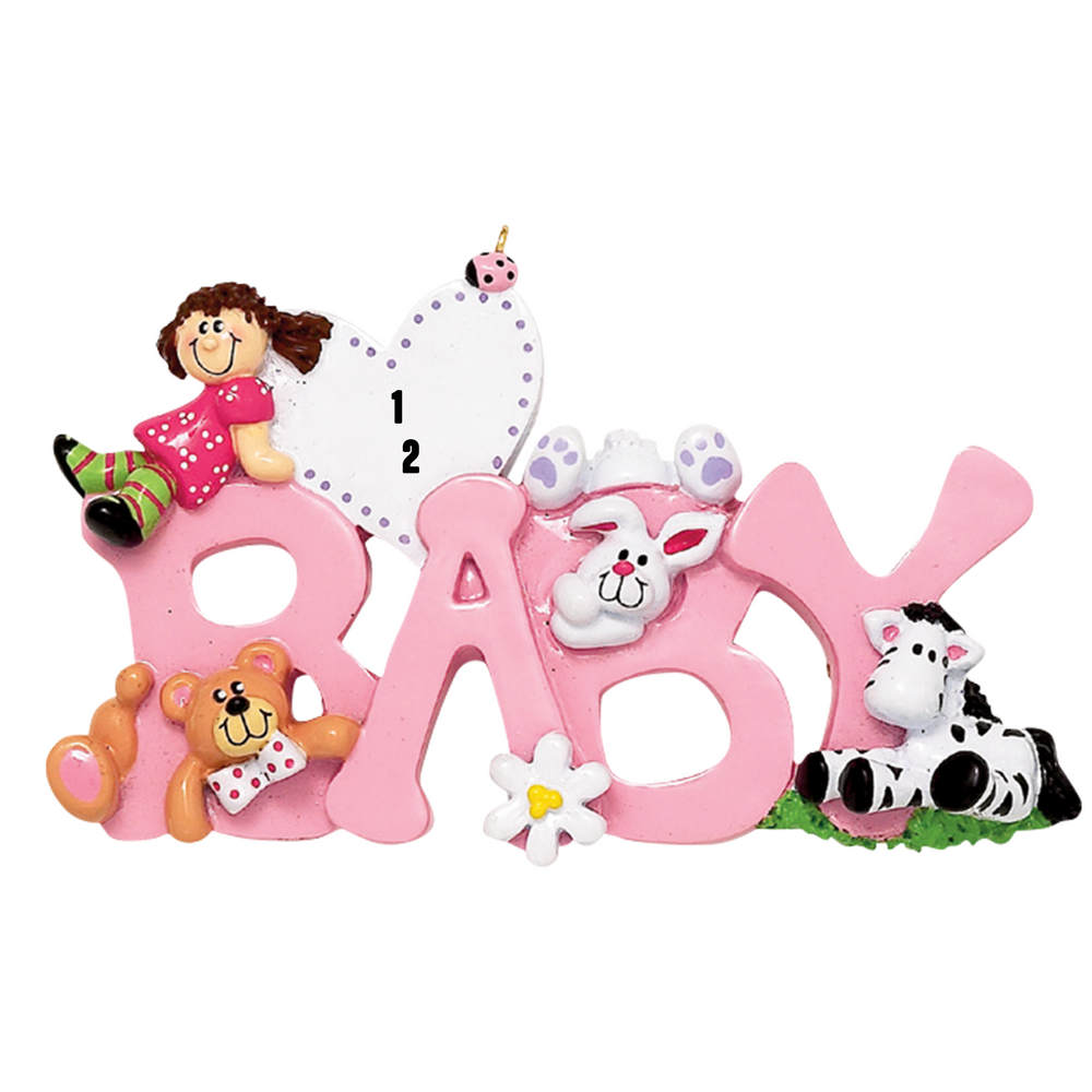 Santa'Ville-Baby Pink - BABY Letters (7451248165038)
