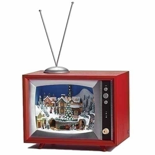 Rotating Train - Musical TV with Train Depot