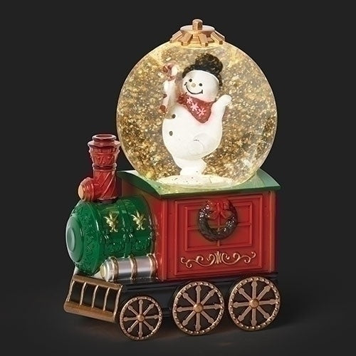 Small Train with snowman