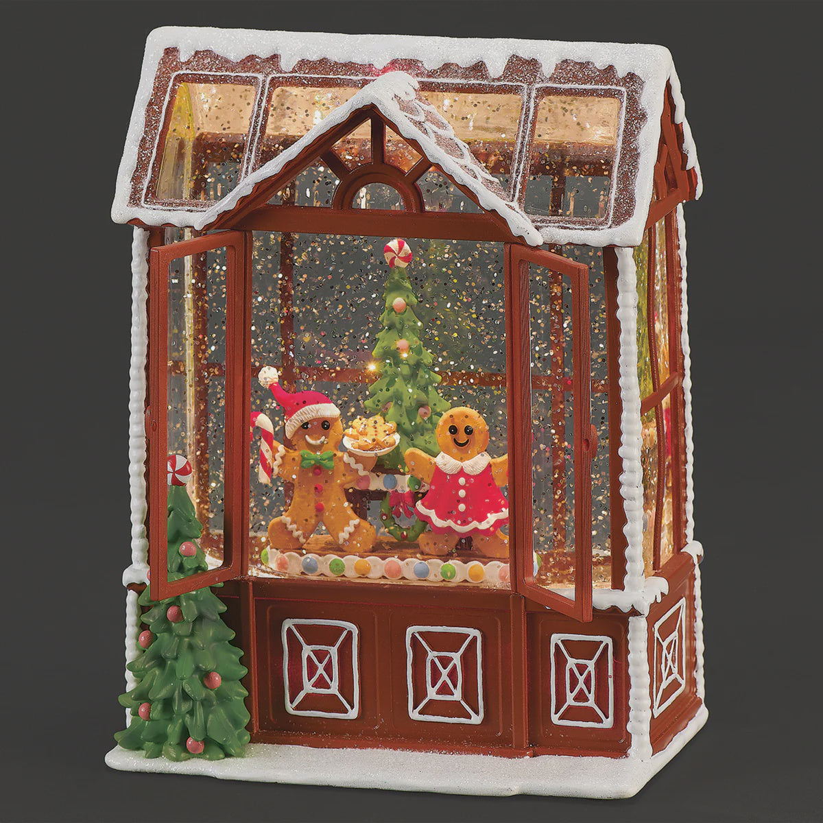Gingerbread Greenhouse Couple