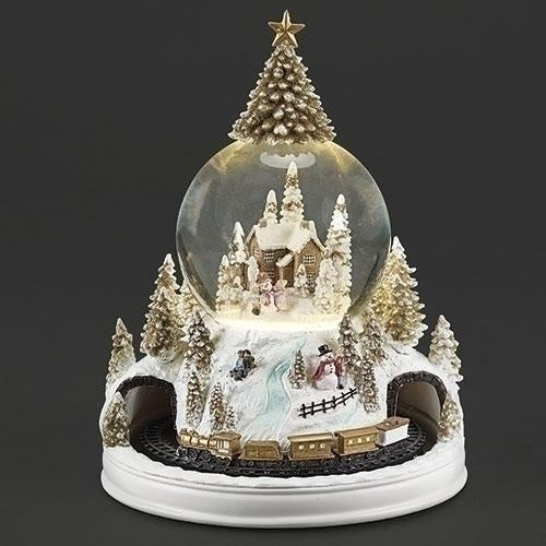 Gold Dome Gingerbread - Rotating Tree