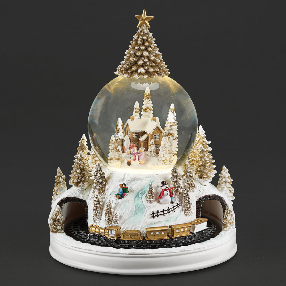 Gold Dome Gingerbread - Rotating Tree