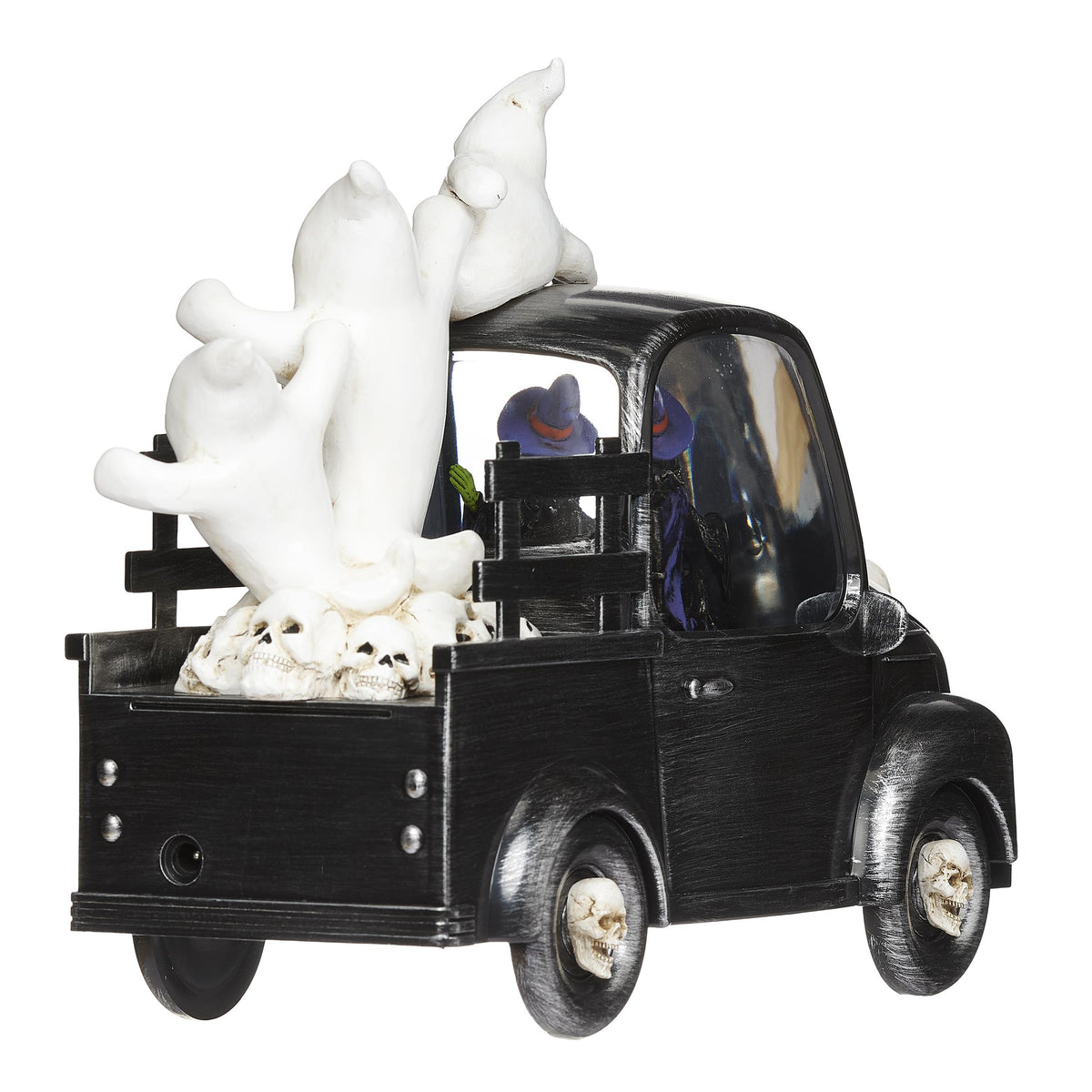 Halloween - Friendly Neighborhood Witch and Ghosts
