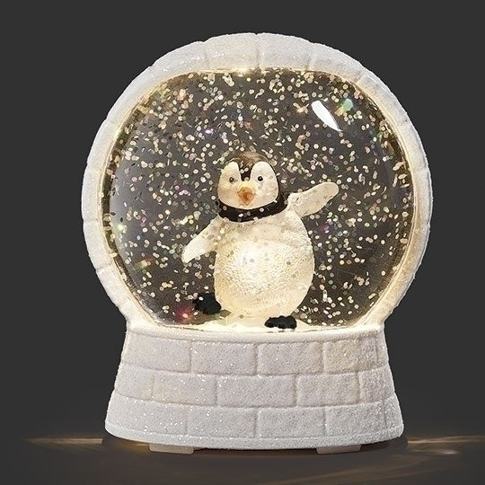 Snow Globe - Dancing Penguin Igloo