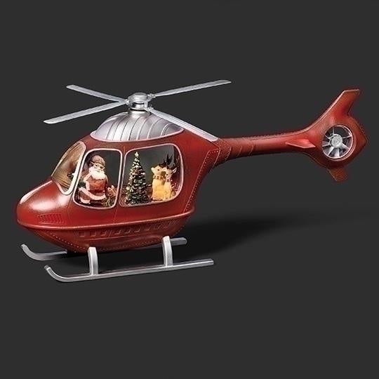 Helicopter - Santa and Reindeer