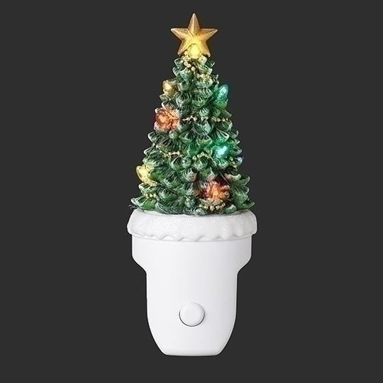Spinning Christmas Tree - Night Light