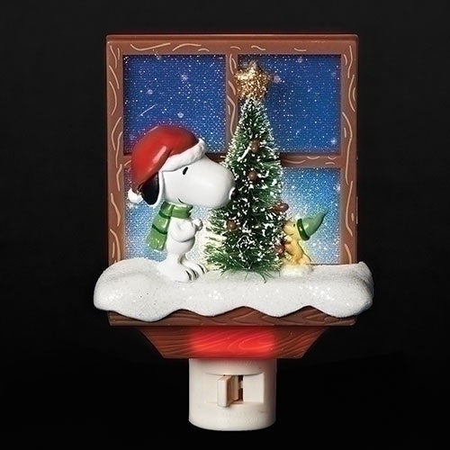 Night Light - Snoopy and Christmas Tree