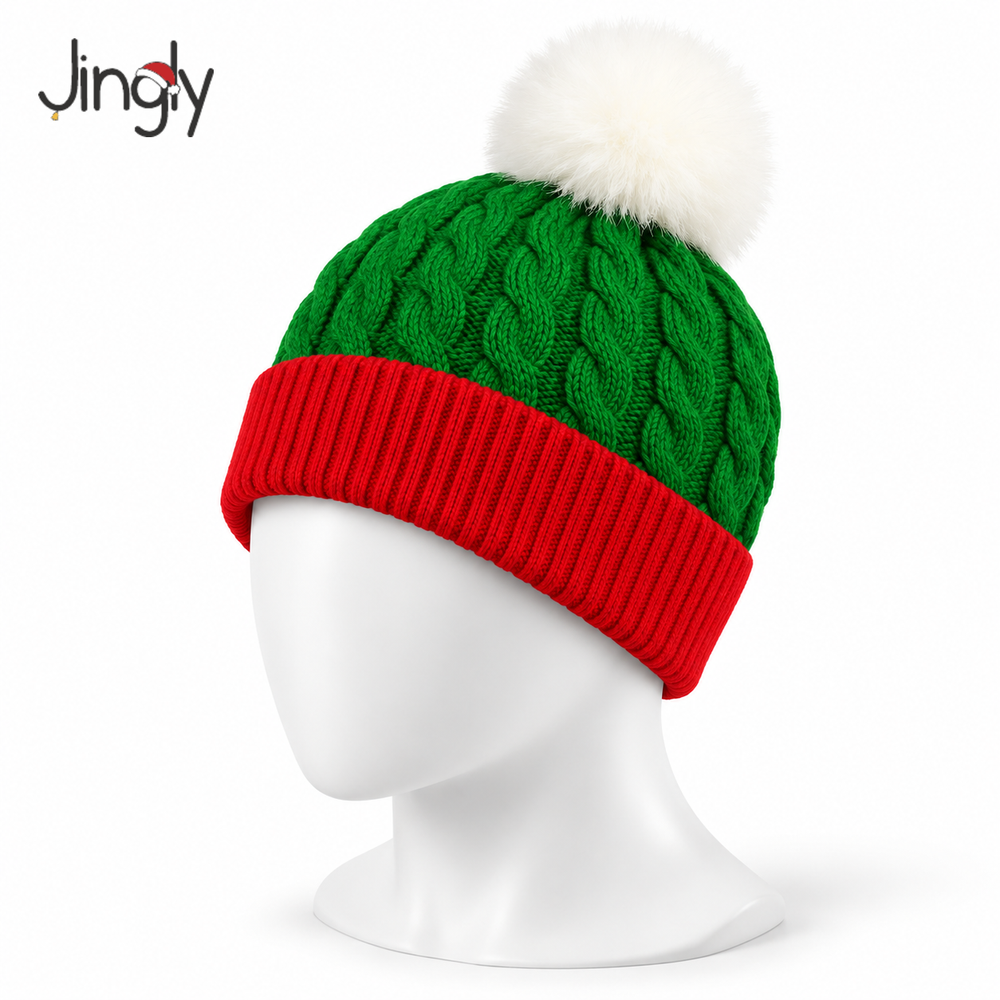 Christmas Hat - Holly-Day Cozy