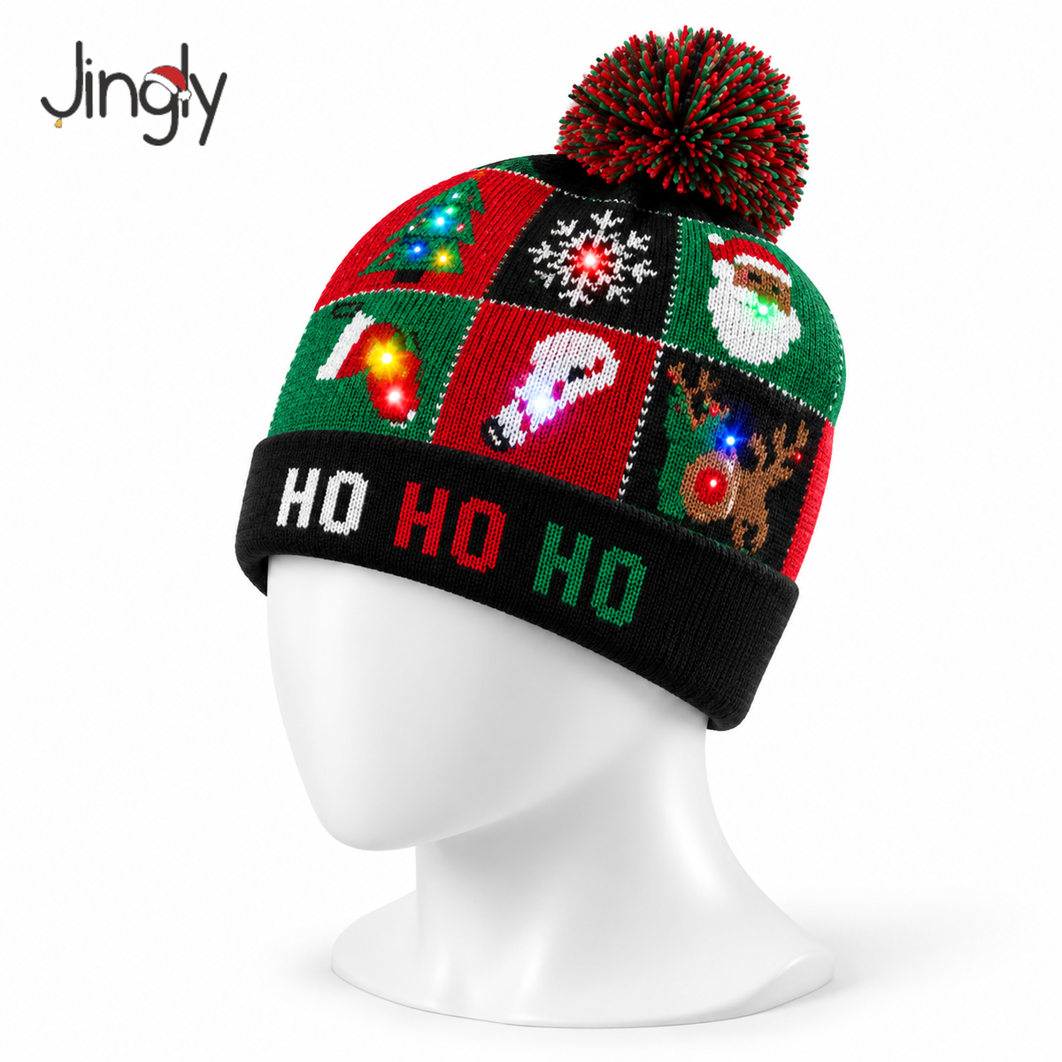 Christmas Hat - Ho Ho Glow