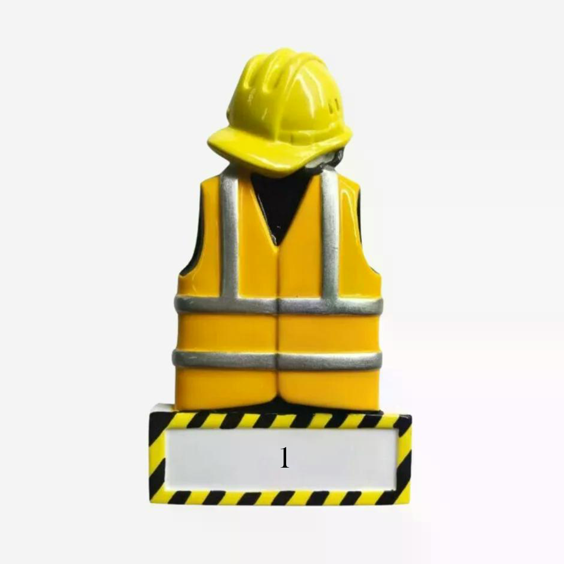 Yellow Vest and Construction Hat