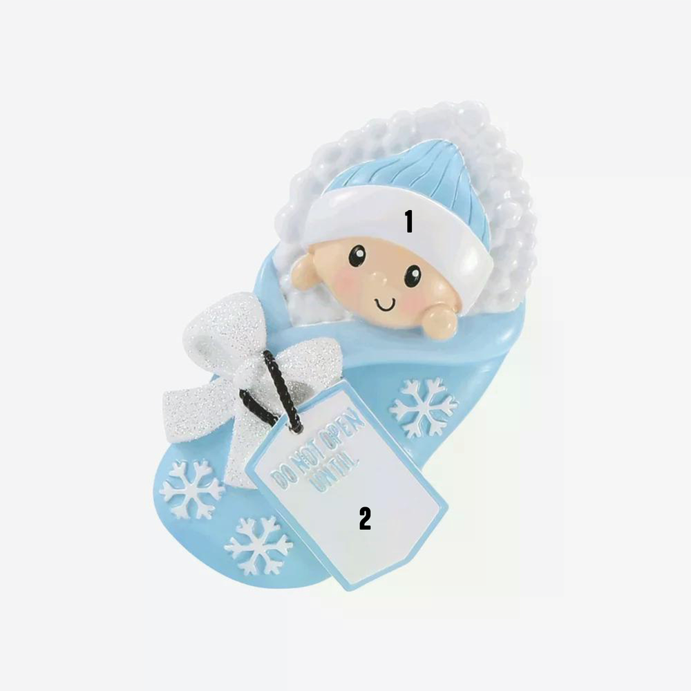 Baby Burrito on the way - Blue