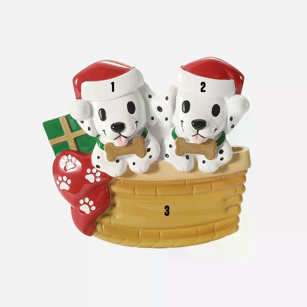 Dalmations Gift Basket - Couple