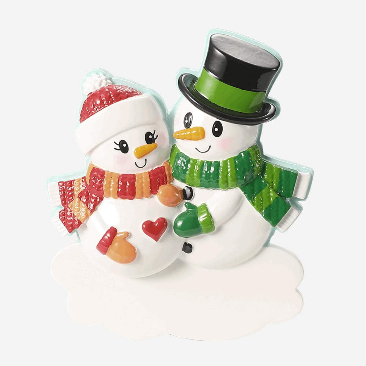 A Little Snowflake on the Way — Expecting Snowman Couple