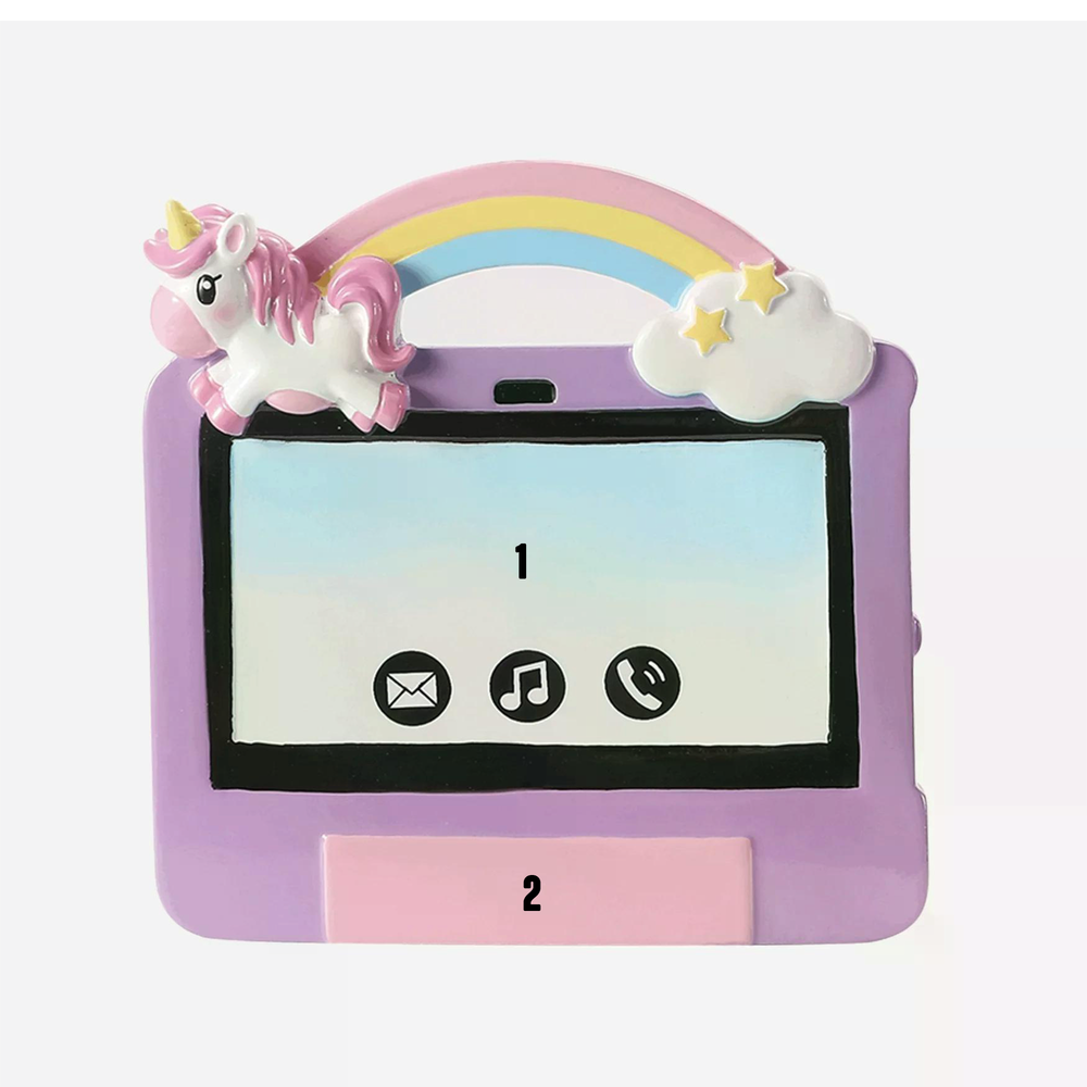 Kid's iPad - Pink with Unicorn