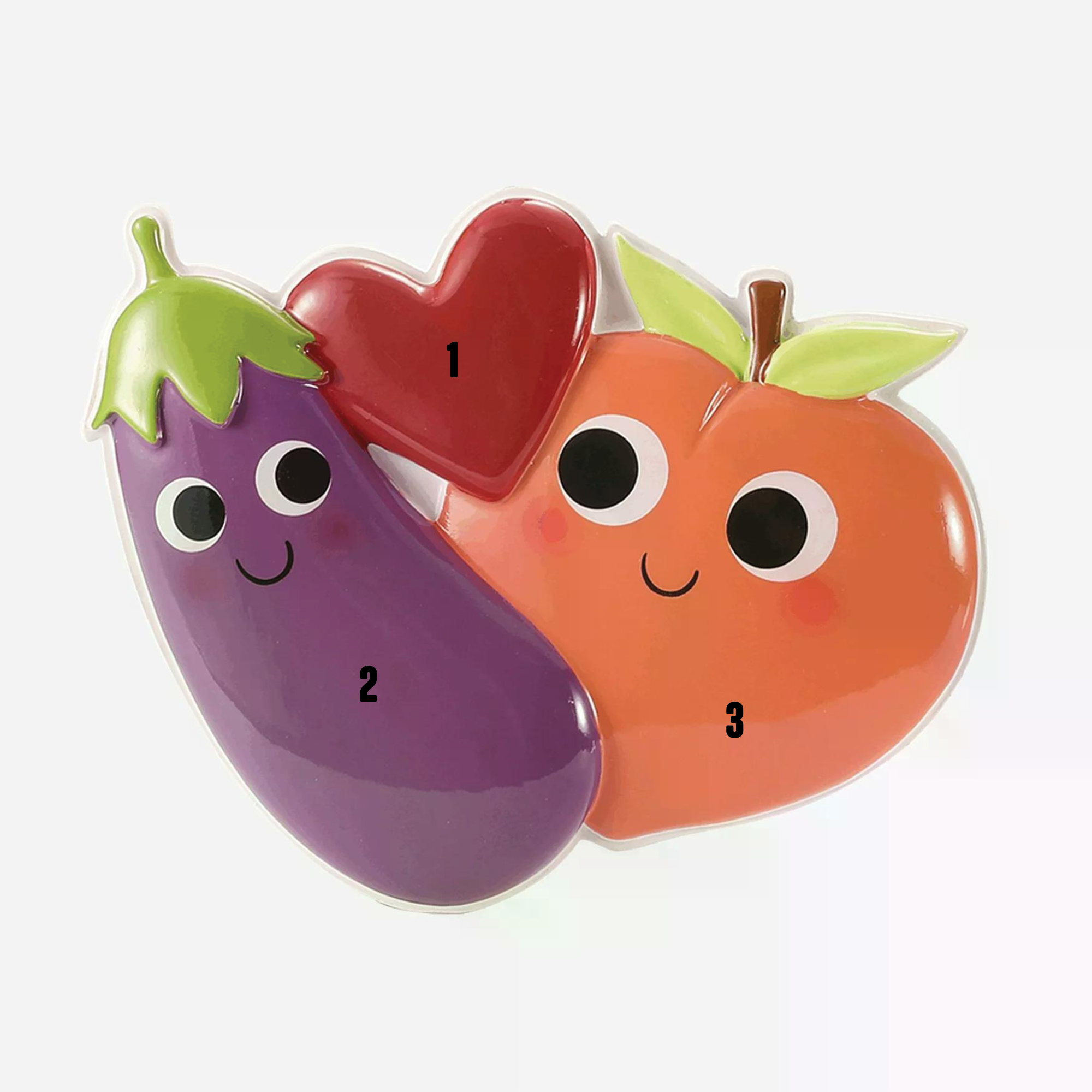 Peachy and Eggplant - Couple