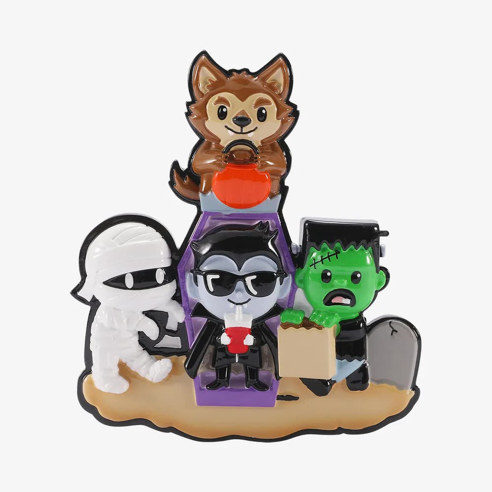 Our Little Monster Mash — Family of Four Ornament