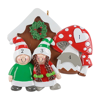 Gnome Couple and Marshmallows