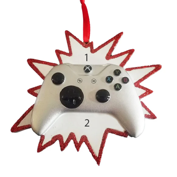 White Gaming Controller