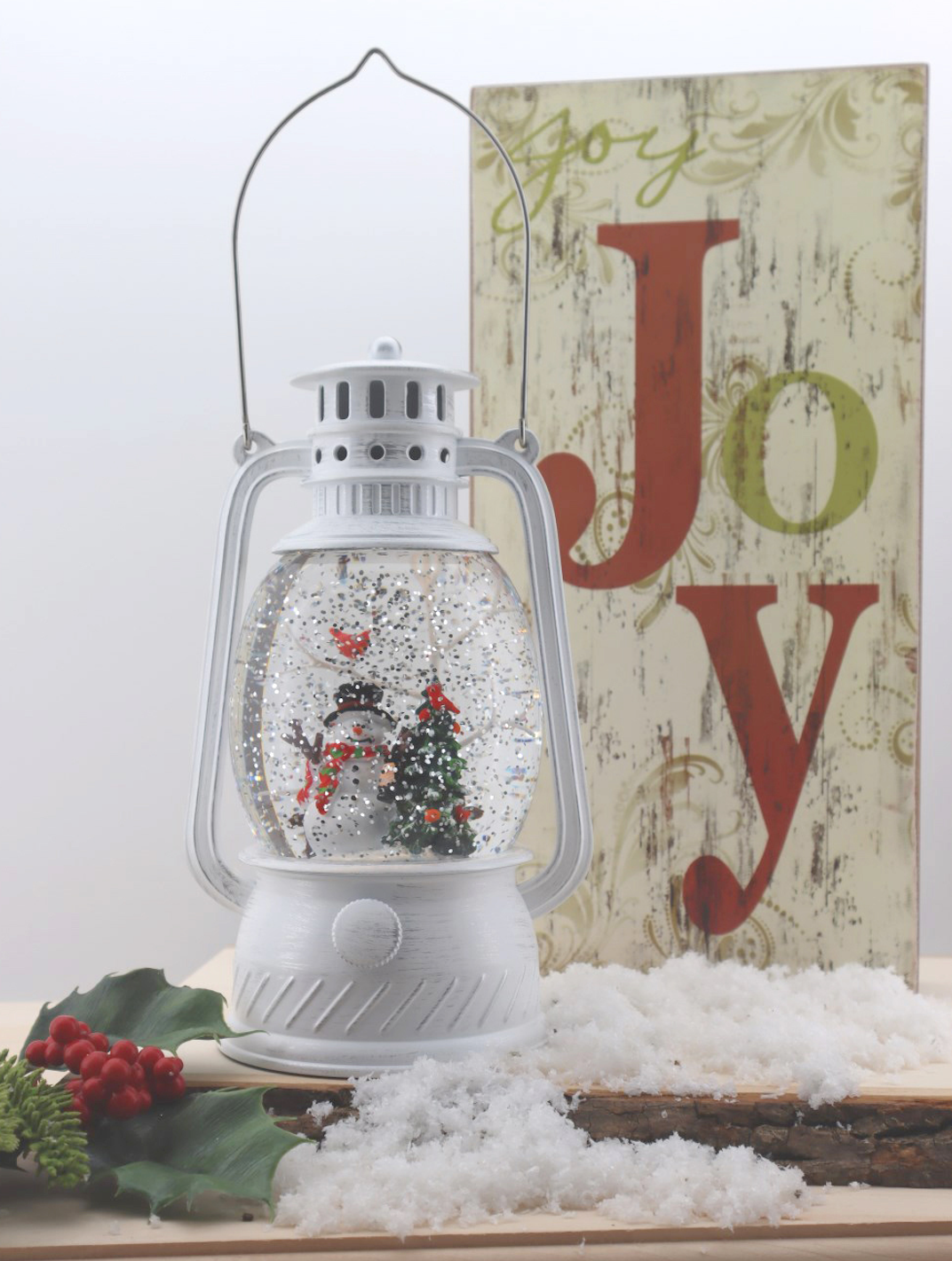 A Lanternful of Snowman Cheer - Lantern