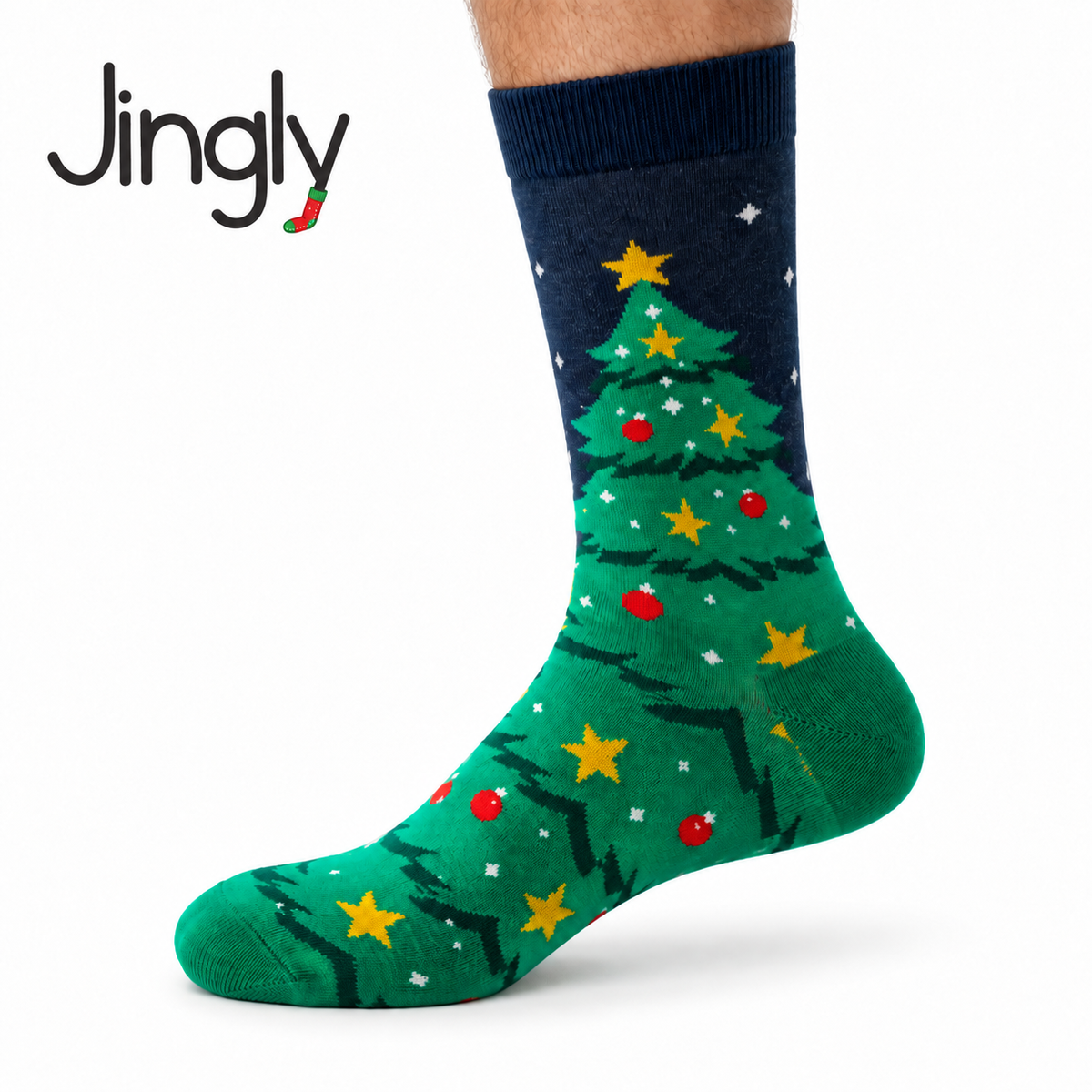 Men's Socks - Twinkle Toes Tree