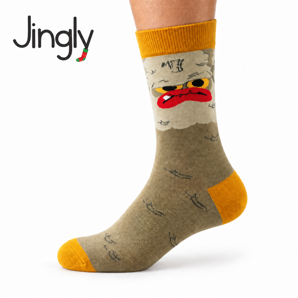 Men's Socks - Resting Grouchy Face