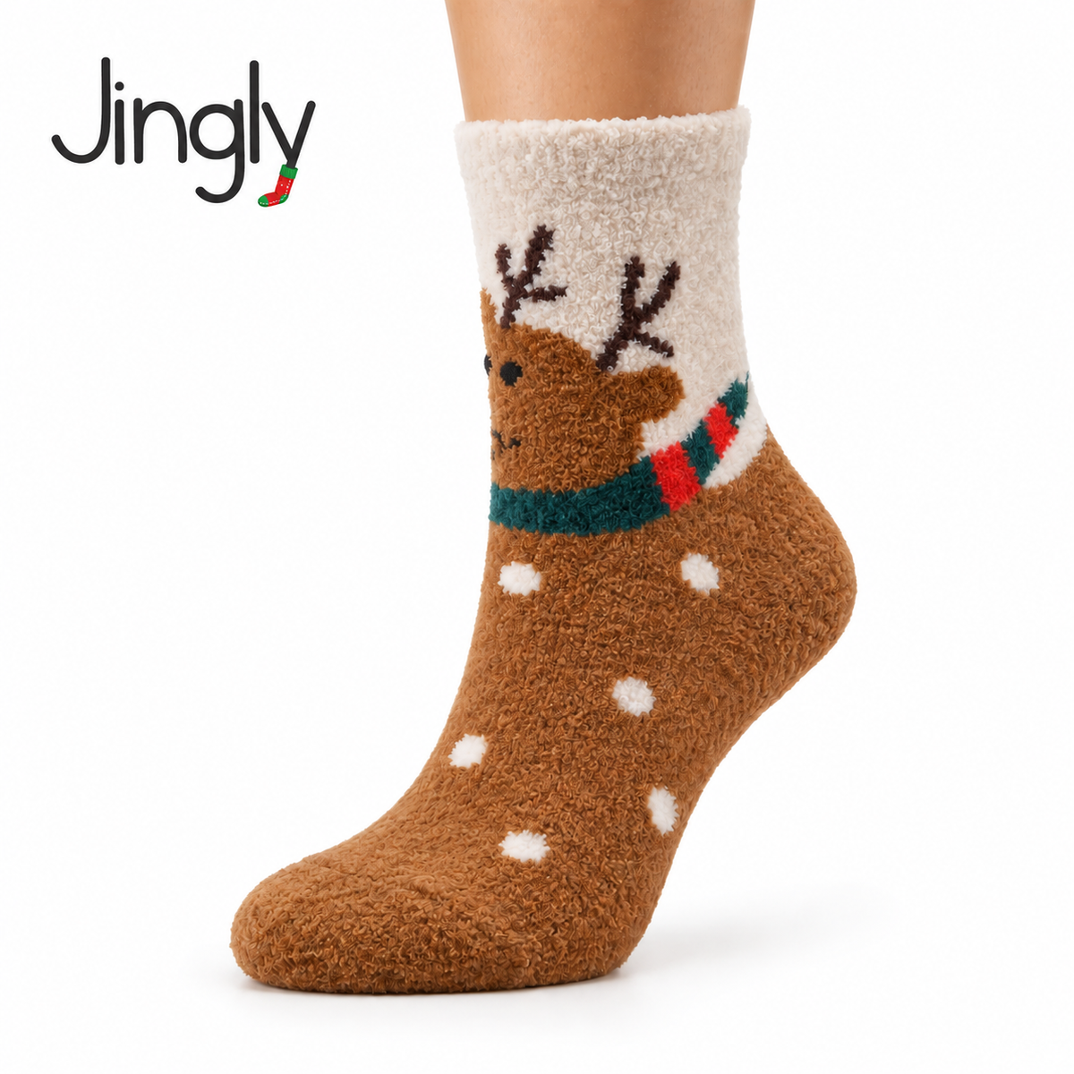 Women's Socks - Oh Deer, It's Cosy