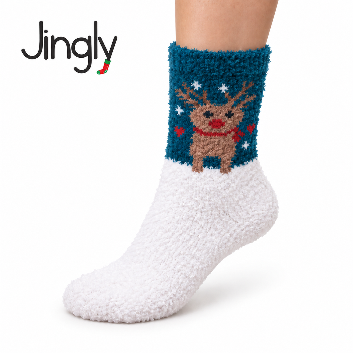 Women's Socks - Snow Much Reindeer