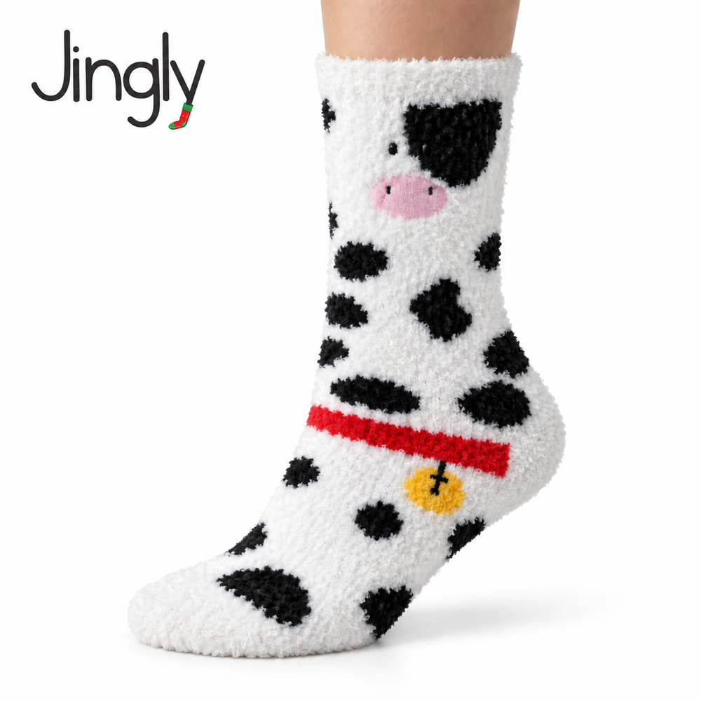 Women's Socks - Moo-d for Merry