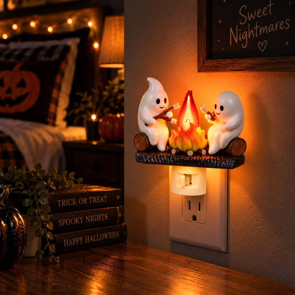 Halloween - Ghost Campfire - Night Light
