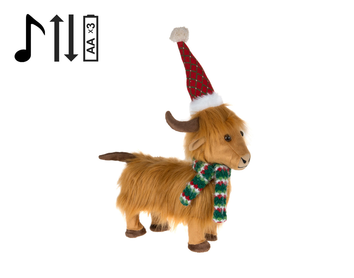 Moo-sic to Our Ears — Singing & Moving Christmas Cow