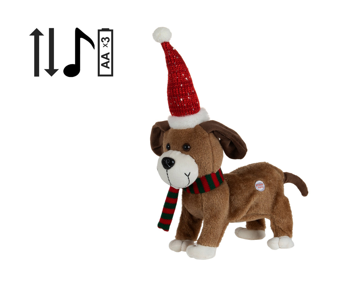 Santa Paws Takes the Stage — Singing & Dancing Dog