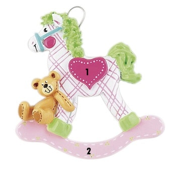 Pink Rocking Horse