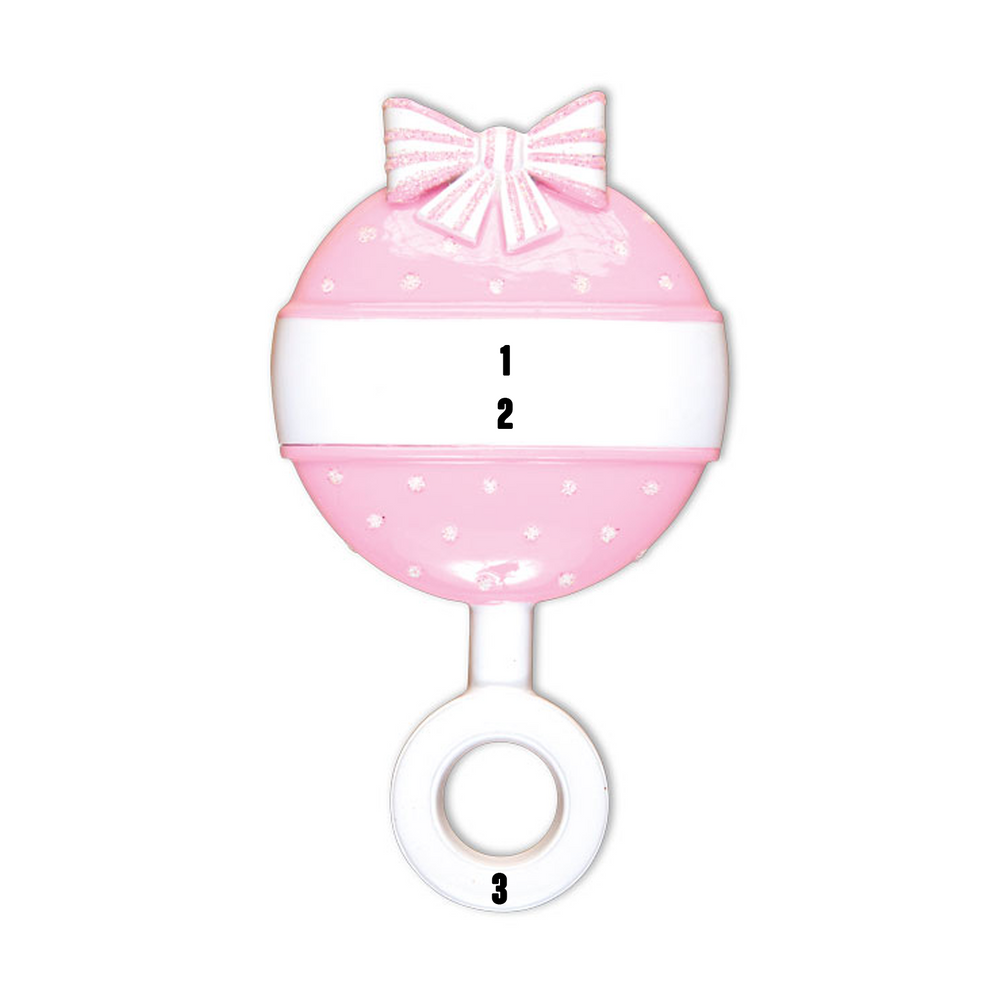 Santa'Ville-Rattle - Baby Pink (7451240497326)