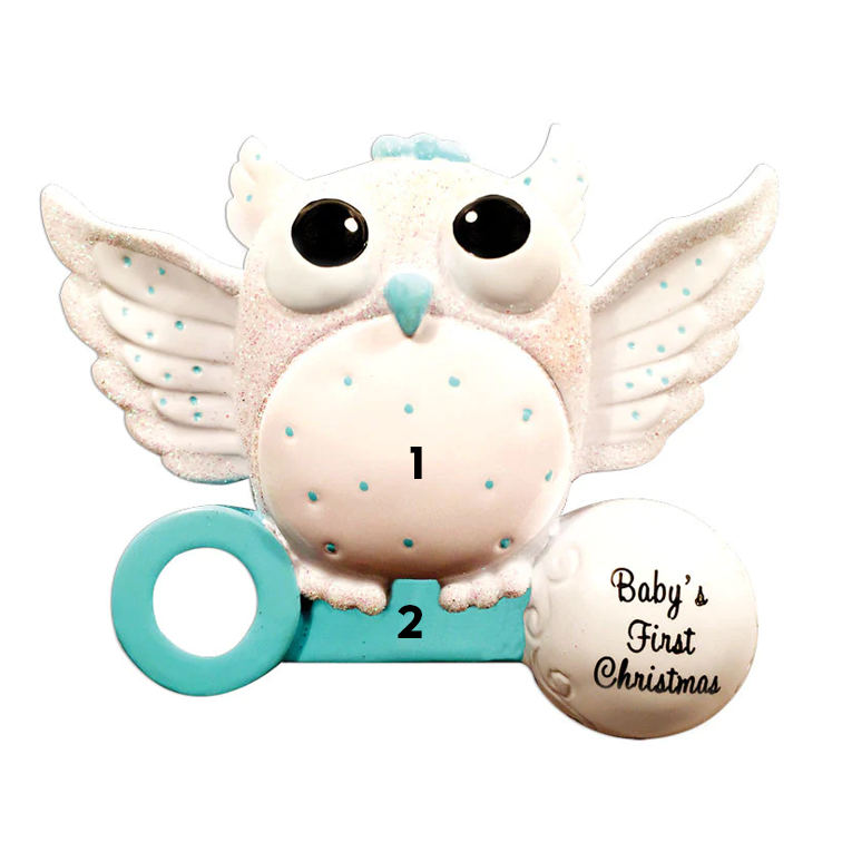 Blue Baby Owl