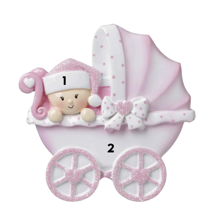 Baby in a Carriage Pink