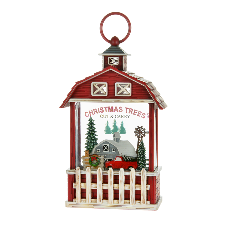 Christmas Cut & Carry Barn - Lantern