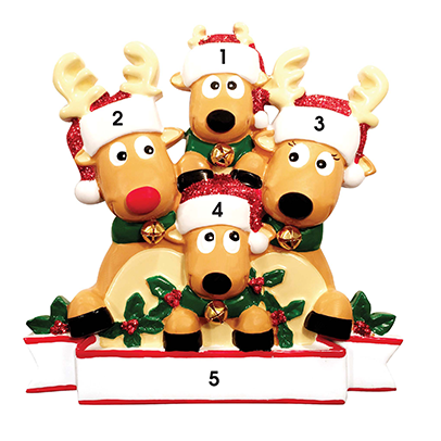 Reindeer Family of Four (7387897004206)