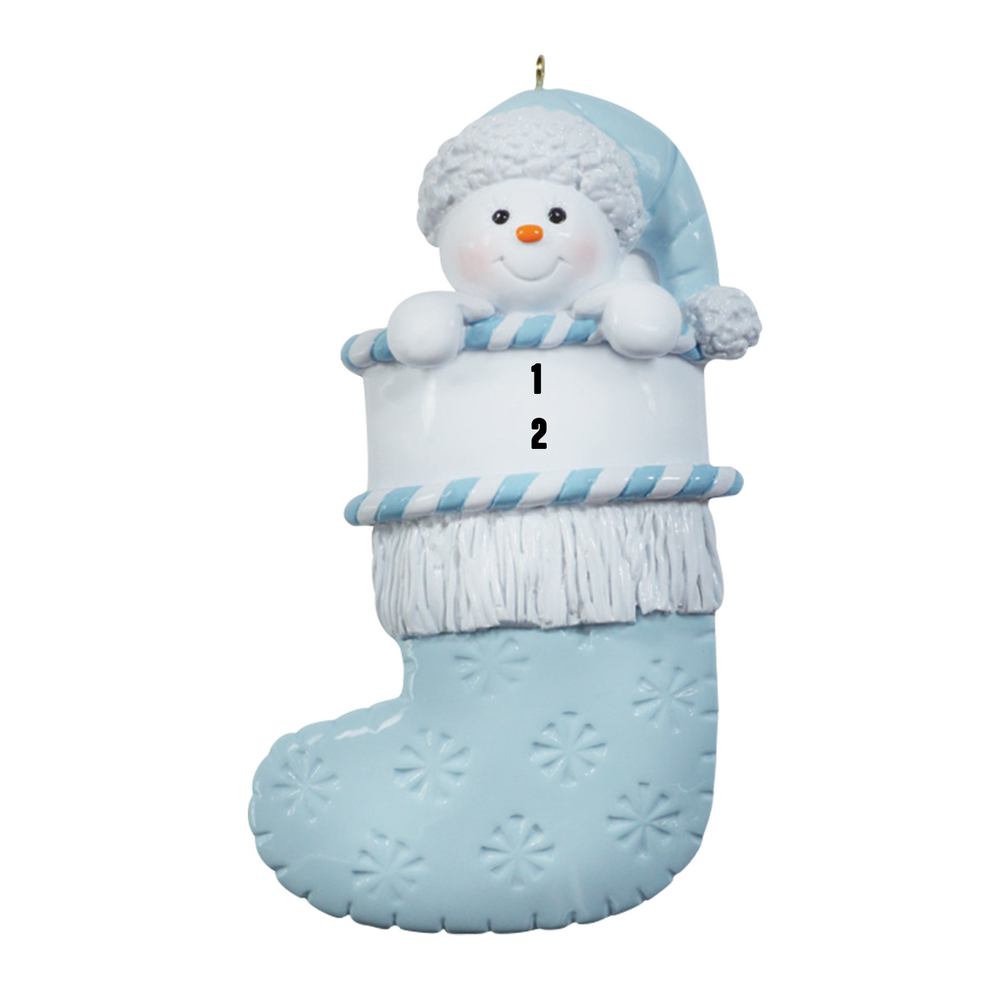 Santa'Ville-Baby Blue - Snowman in a stocking (7451248328878)