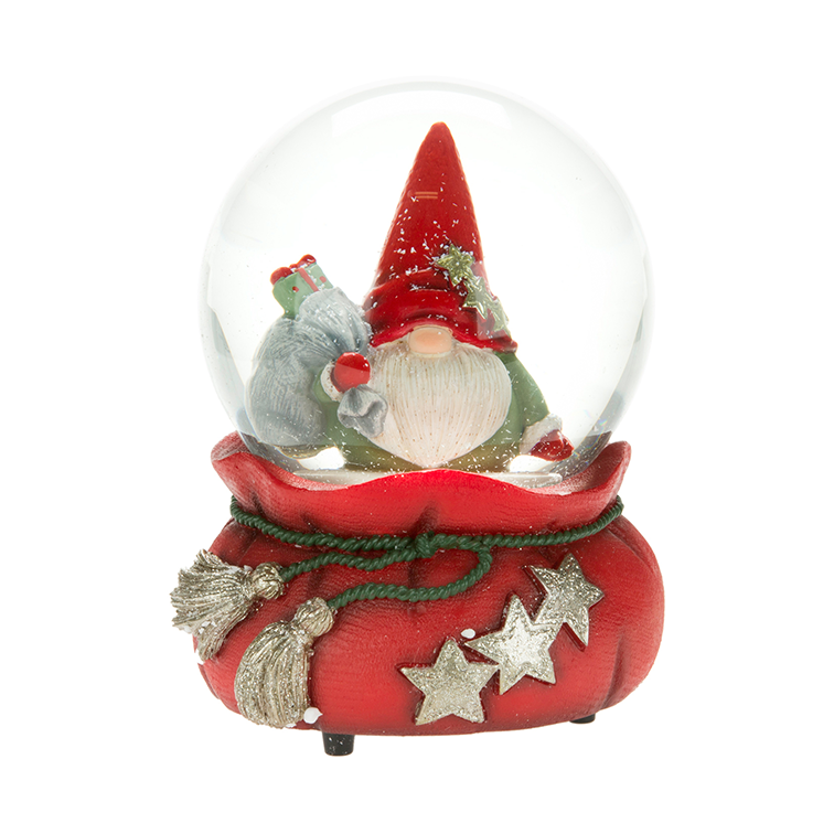 Gnome in Musical Globe