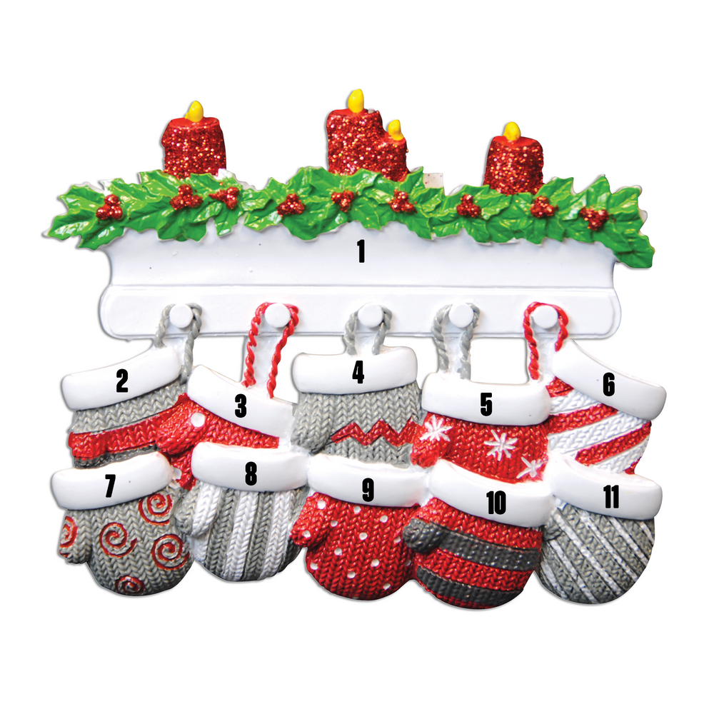 Santa'Ville-Enough mittens for a Family of Ten (7451244429486)