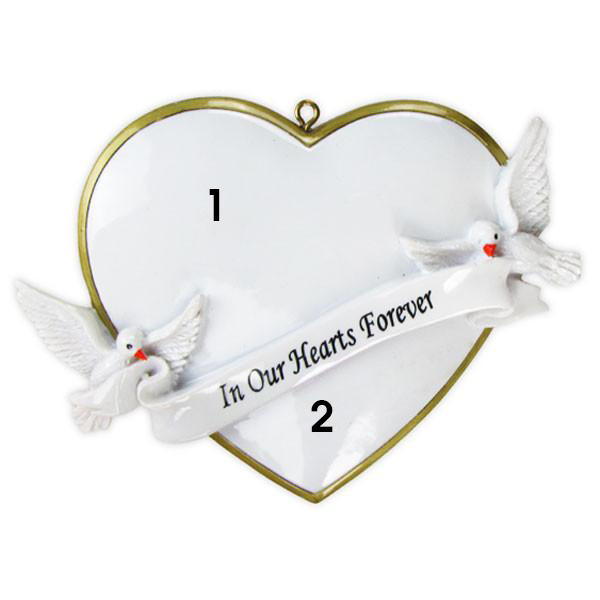 In Our Hearts Forever - Doves and Heart (1747718307953)