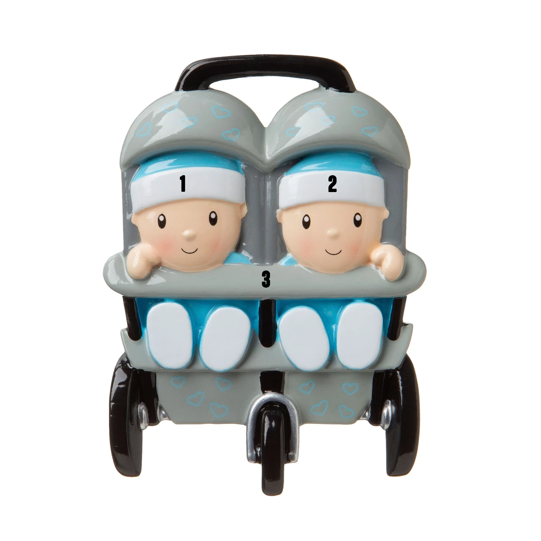 Twins - Strollers for Two - Blue and Blue (7471031517358)