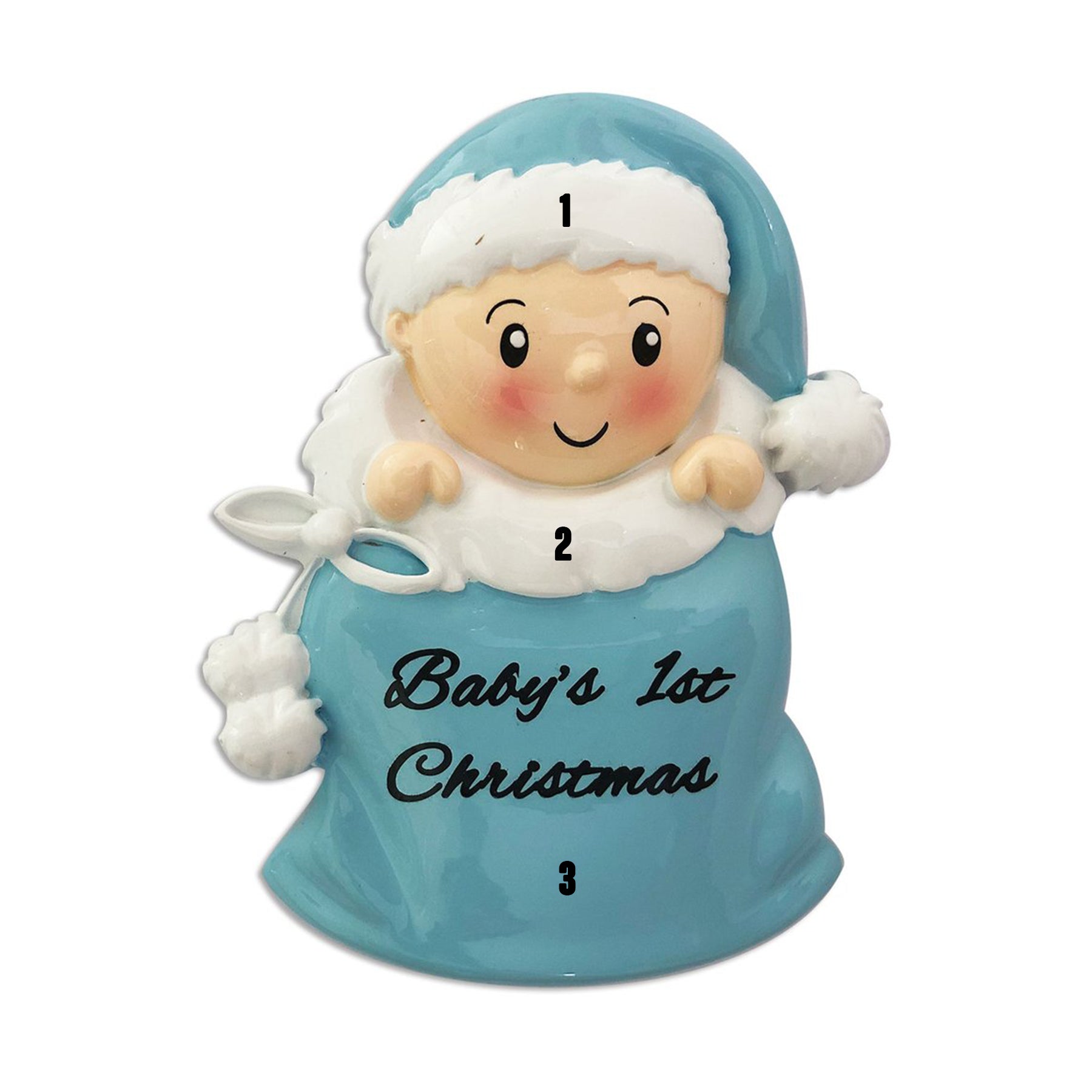 Blue Sack Baby - First Christmas (7471024013486)