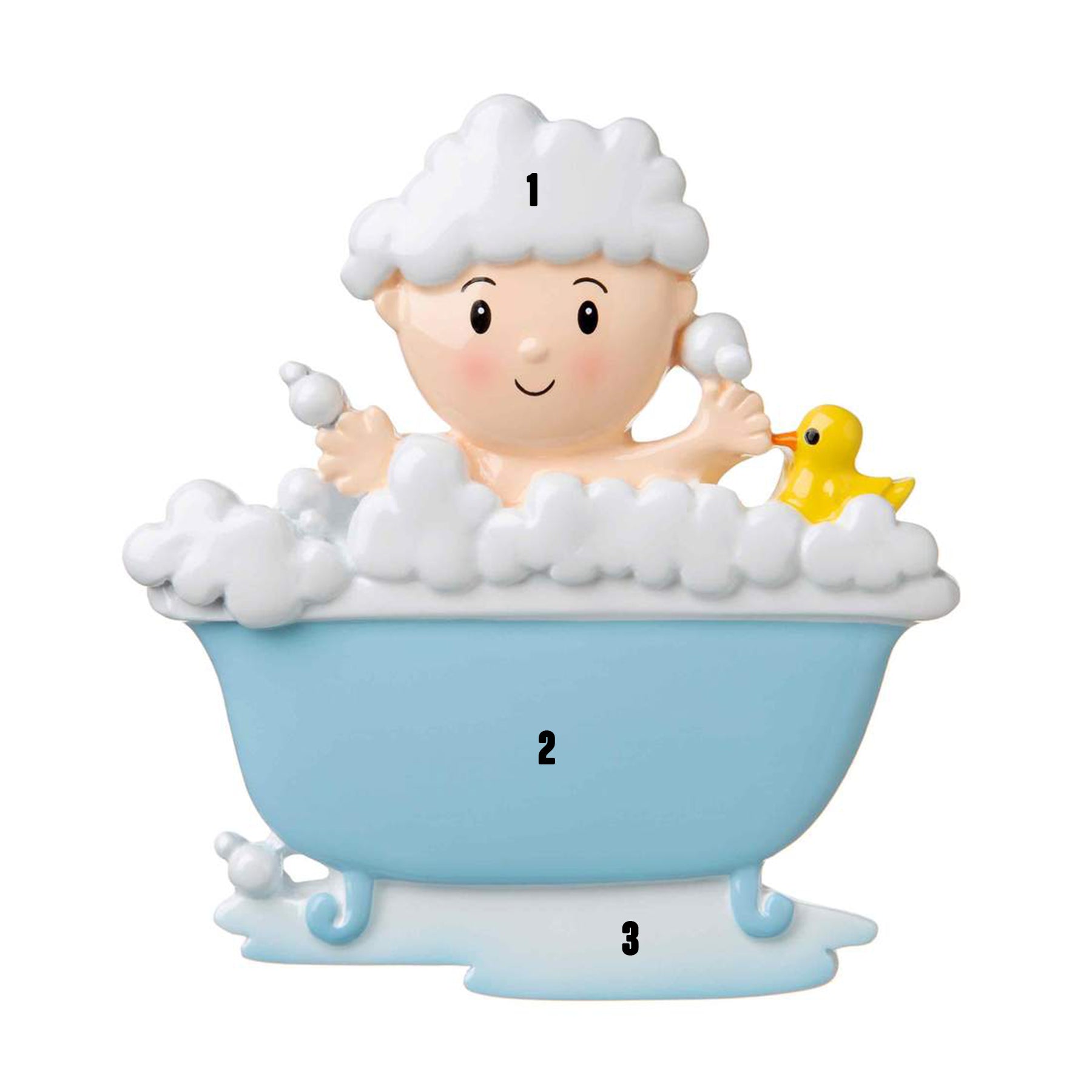 Bubbles and Bath - Blue Tub and Duck (7471024275630)