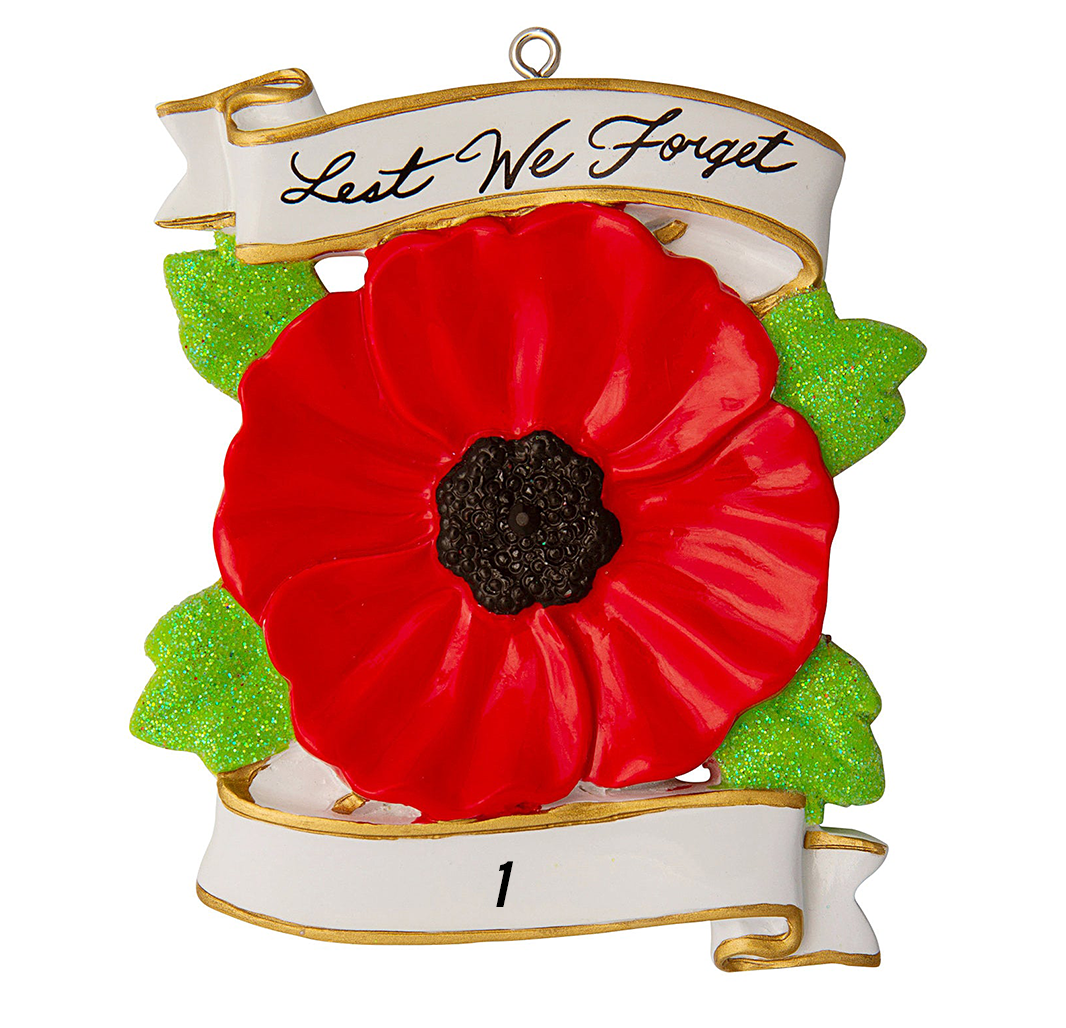 Canadian Poppy Lest We Forget