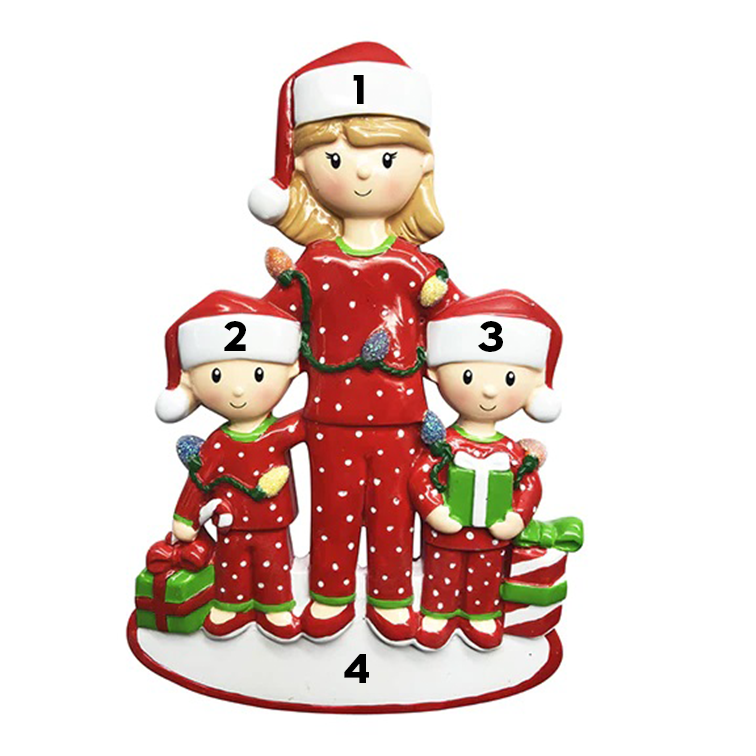Single Mother with two kids - Christmas Lights
