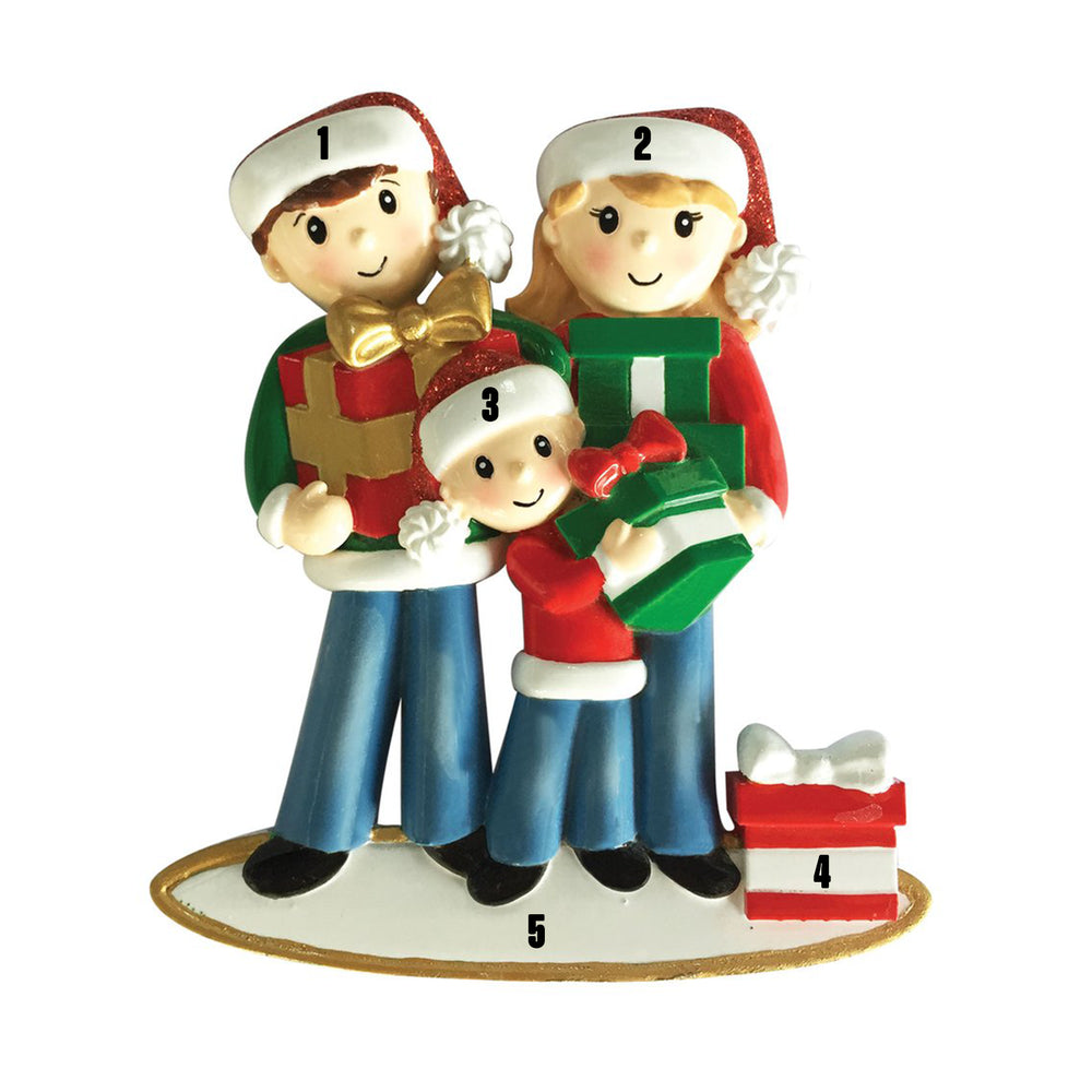 Never Too Many Gifts - Family of Three (7471028732078)